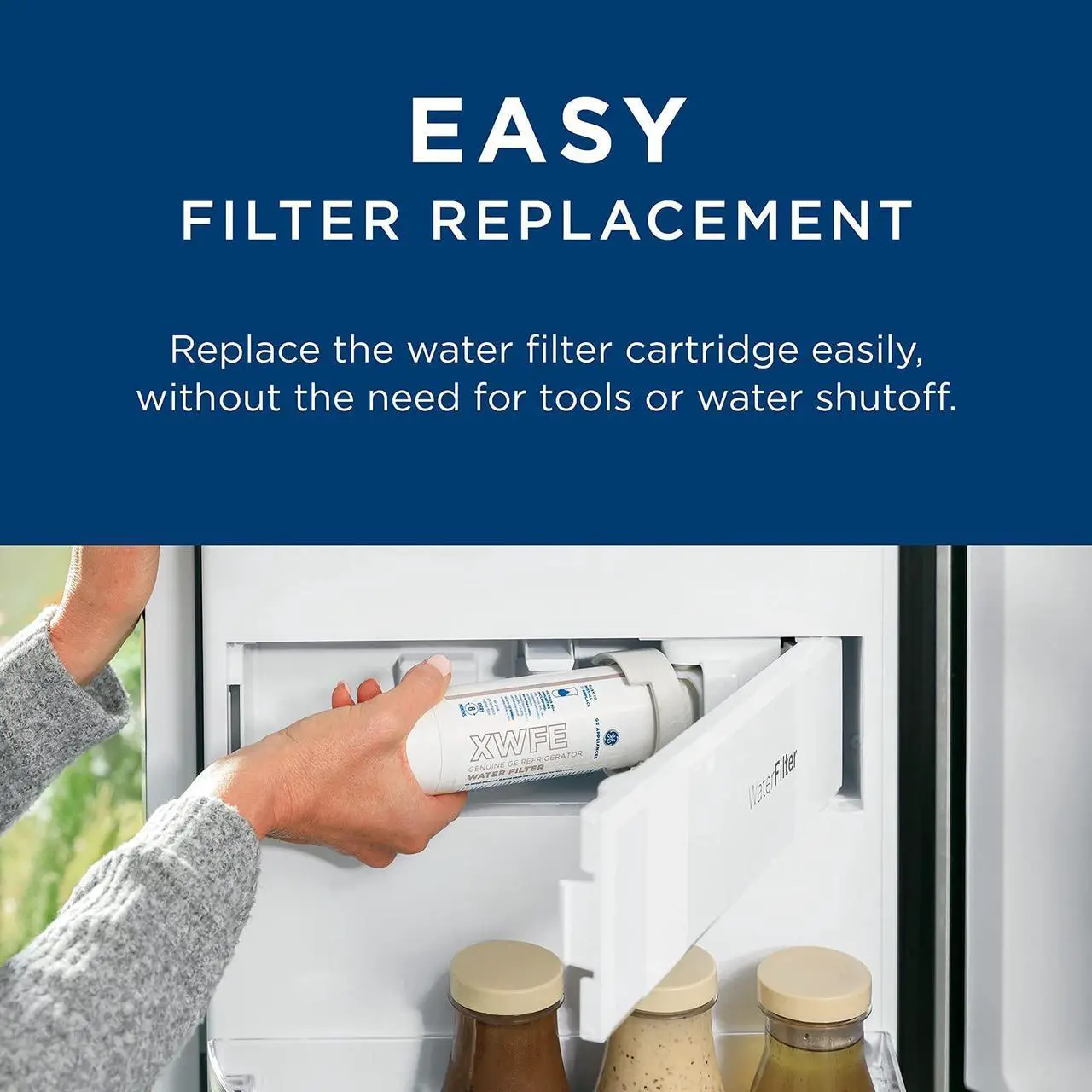 Alt view image 16 of 17 - GE MWF Refrigerator Water Filter