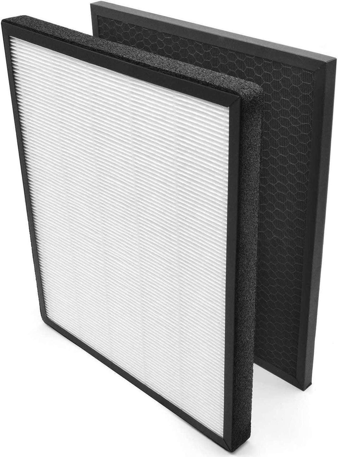 LEVOIT LV-PUR131 LV-PUR131S Air Purifier Replacement Filter, H13 True HEPA and Activated Carbon Filters Set, LV-PUR131-RF, Large