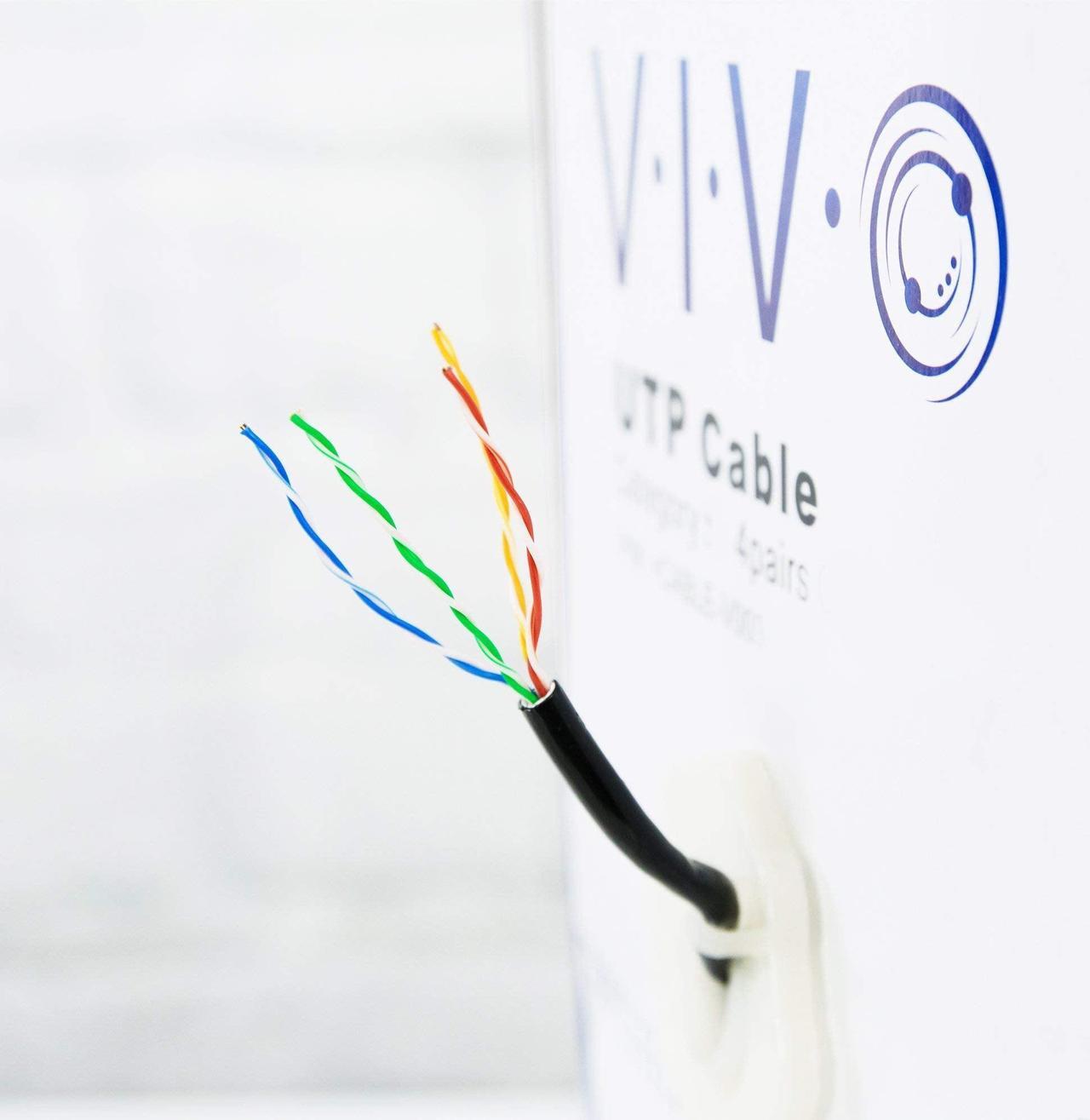 Alt view image 10 of 12 - VIVO 500ft Cat6 LAN Network Ethernet Cable Wire Cat-6 Waterproof Outdoor Burial