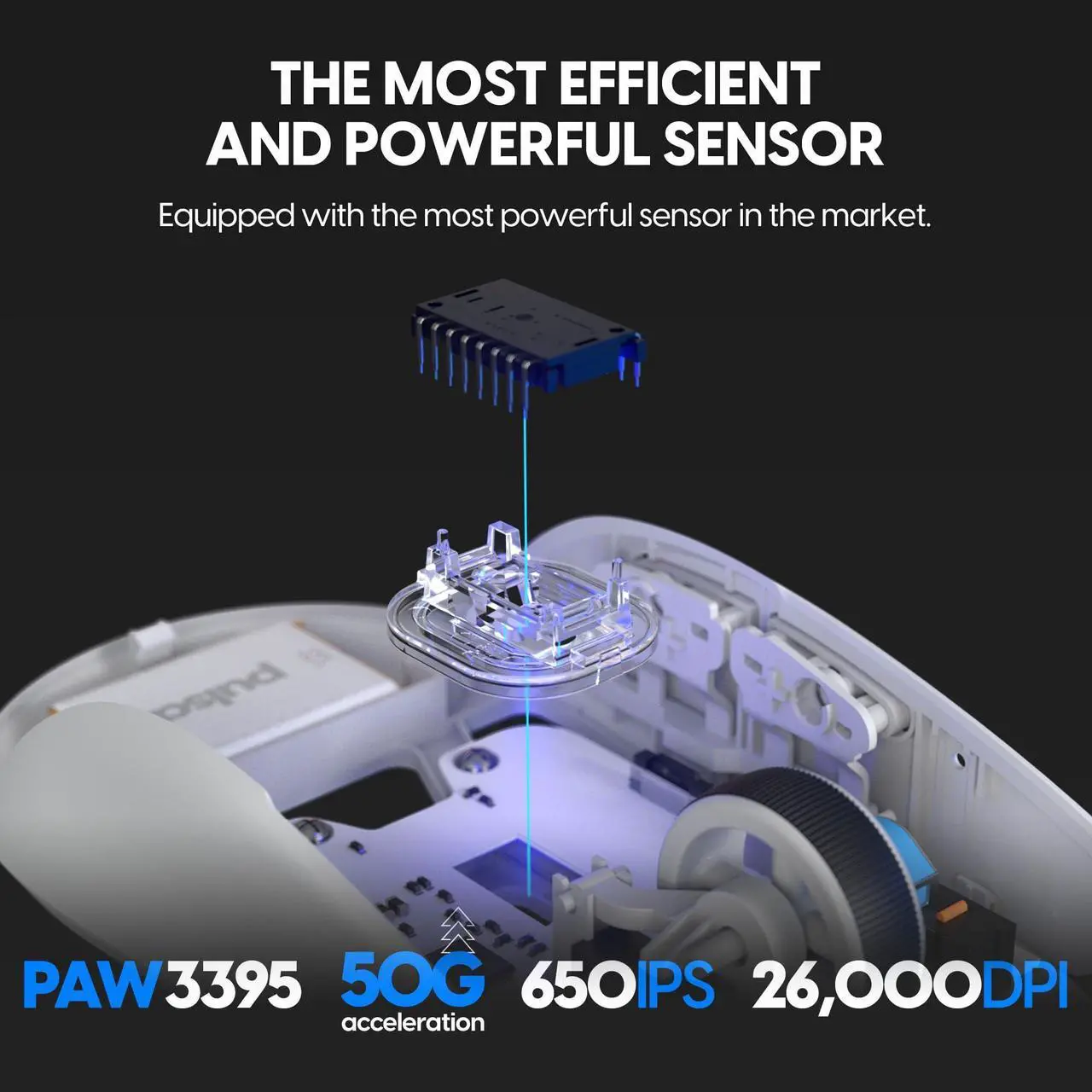 Pulsar Gaming Gears X2H Mini Gaming Mouse PX2H12 Black 2.4GHz / Wired