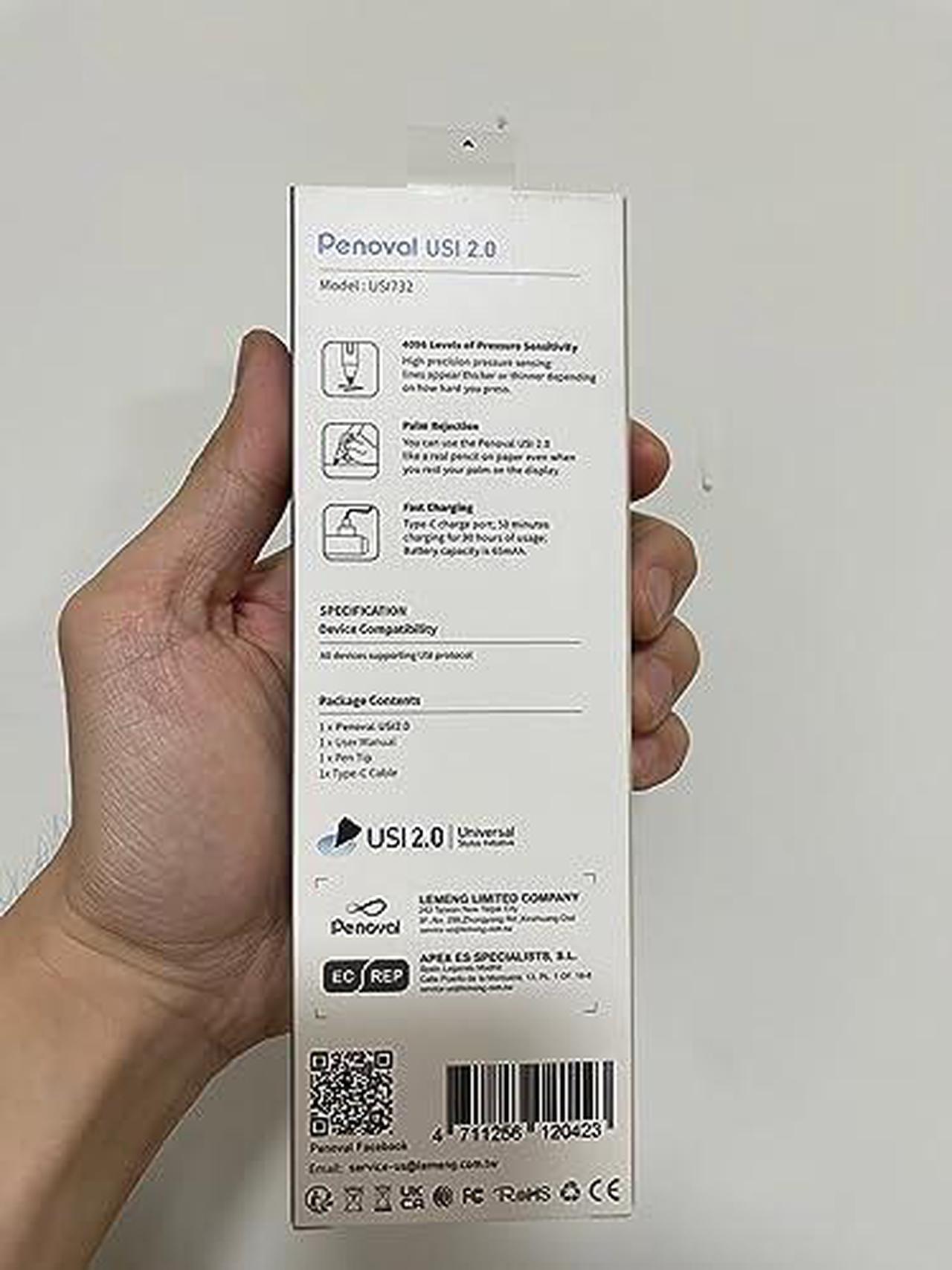 Alt view image 11 of 13 - Penoval USI2.0 Stylus Pen for Chromebook, 4096 Levels Pressure for Lenovo chromebook Duet, ASUS chromebook C436, HP chromebook X360 12b, HP chromebook X360 14b Google Pixel Tablet, USI2.0