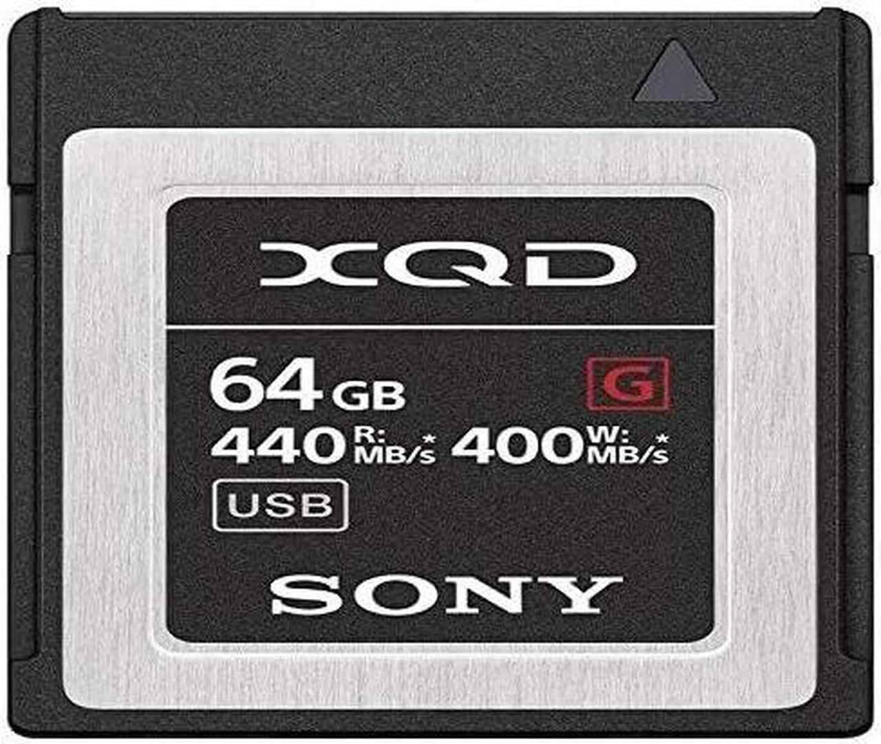 Alt view image 9 of 9 - Sony Professional XQD G Series 64GB Memory Card (QD-G64F/J)