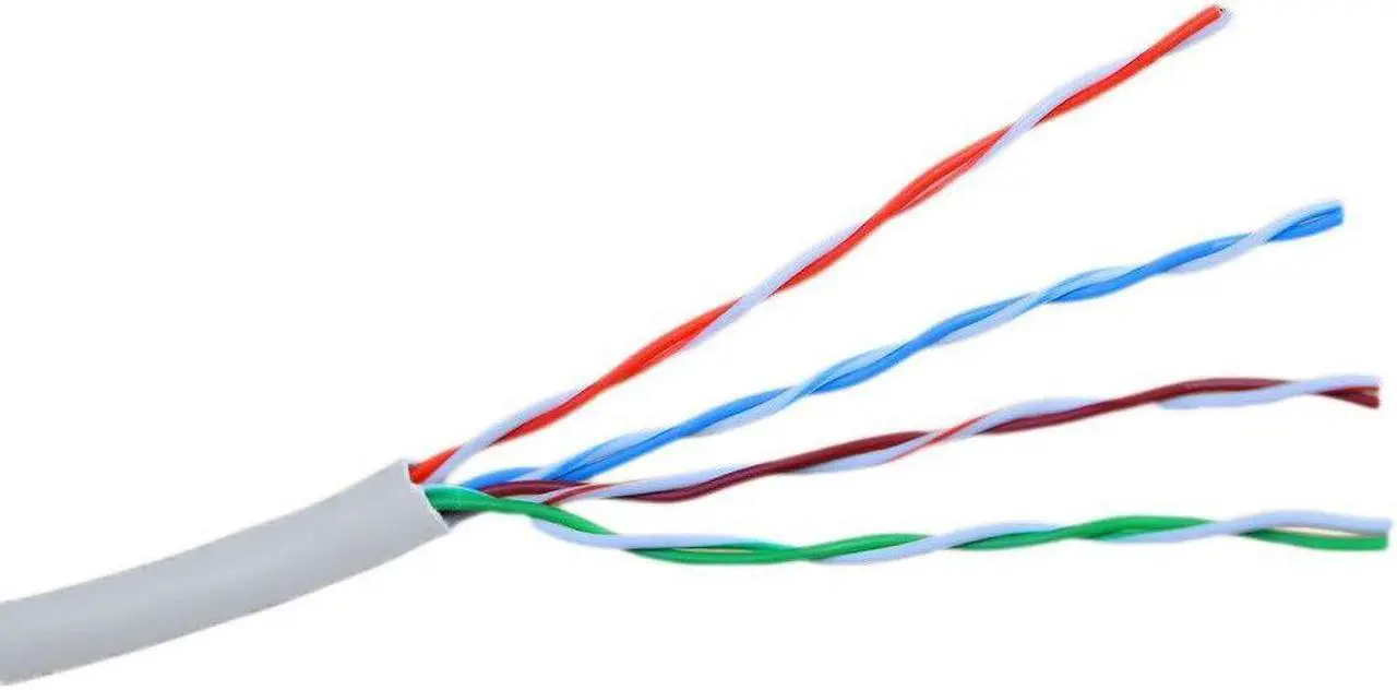 Alt view image 9 of 12 - VIVO 500ft Bulk Cat5e LAN Ethernet Cable / Wire UTP Pull Box 500 ft Cat-5e Grey