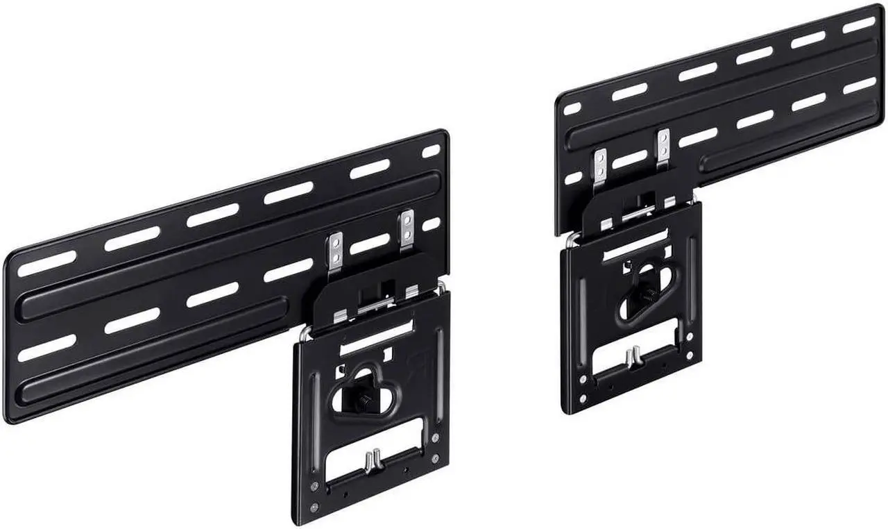 Alt view image 8 of 13 - samsung slim fit tv wall mount, compatible w/ 43- 85 q series, crystal uhd series televisions, easy installation, blends w/ any interior, minimalist look, wmn-b50eb/za, 2022, black