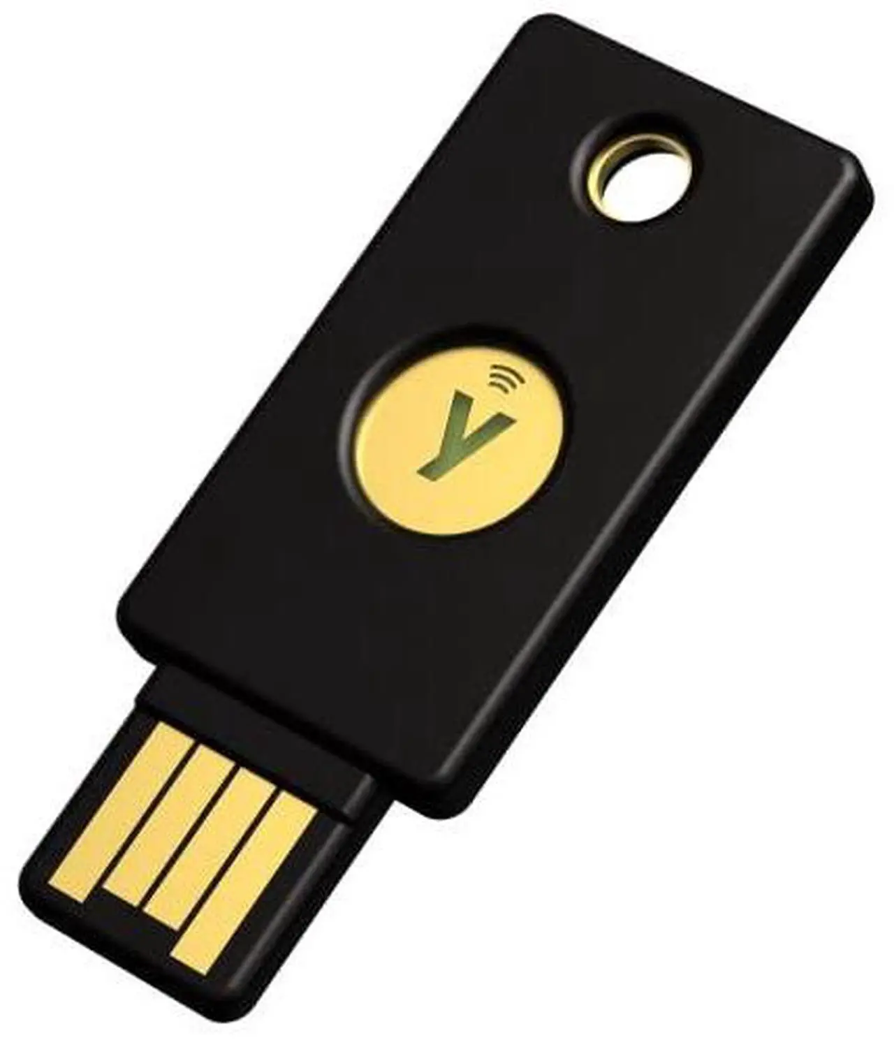 Main image of Yubico - Security Key NFC - Black - Two-Factor authentication (2FA) Security Key, Connect via USB-A or NFC, FIDO U2F/FIDO2 Certified