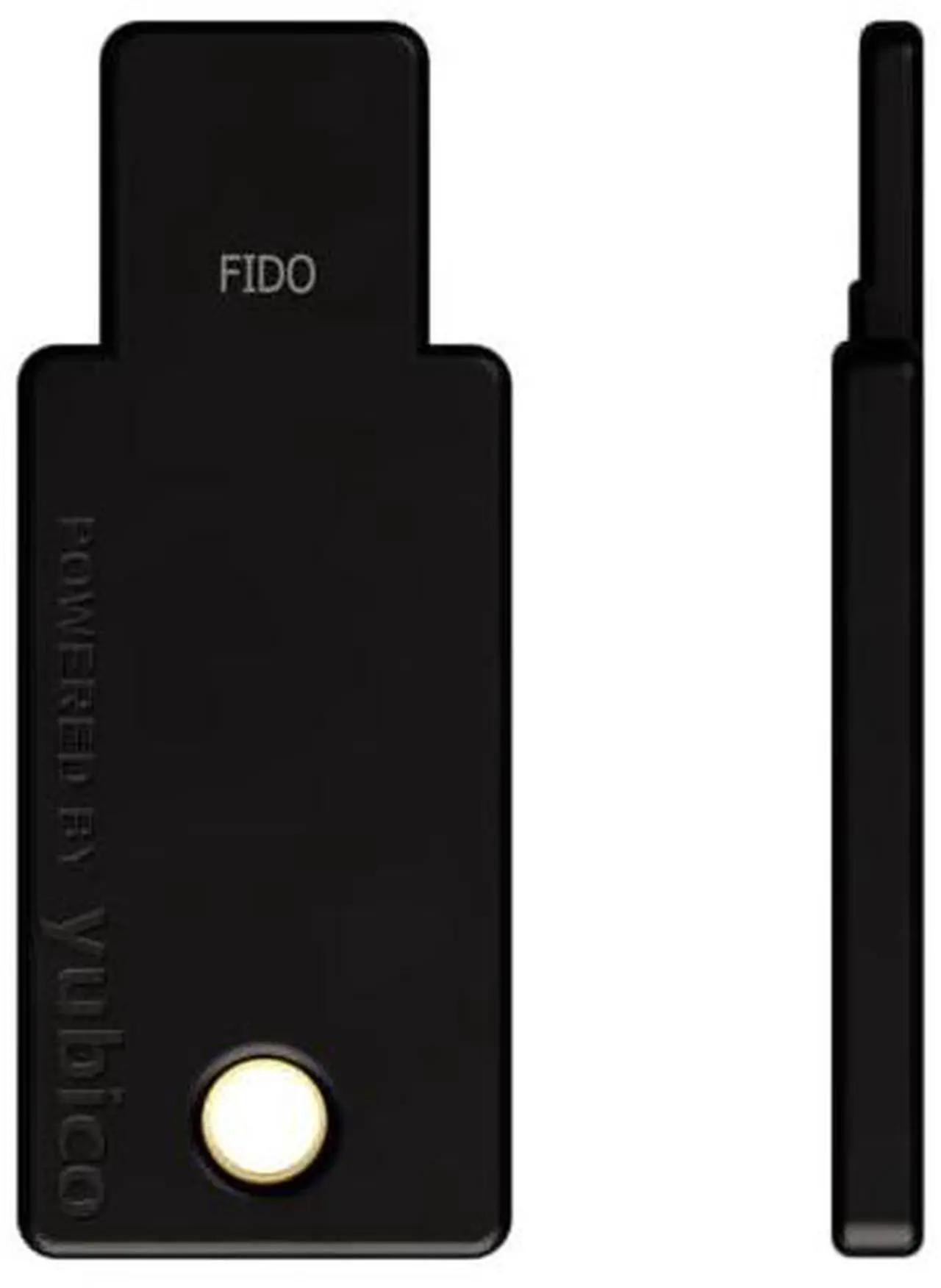 Alt view image 7 of 7 - Yubico - Security Key NFC - Black - Two-Factor authentication (2FA) Security Key, Connect via USB-A or NFC, FIDO U2F/FIDO2 Certified
