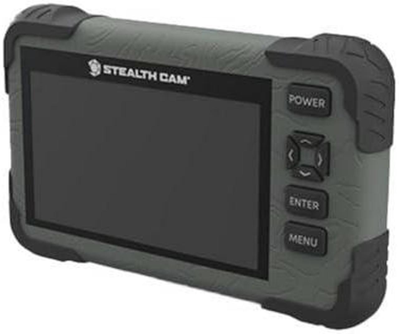 Stealth Cam SD Card Reader/Photo & HD Video 1080P Viewer | Durable Water-Resistant Housing | 4.3" Color LCD Screen | Wrist Lanyard