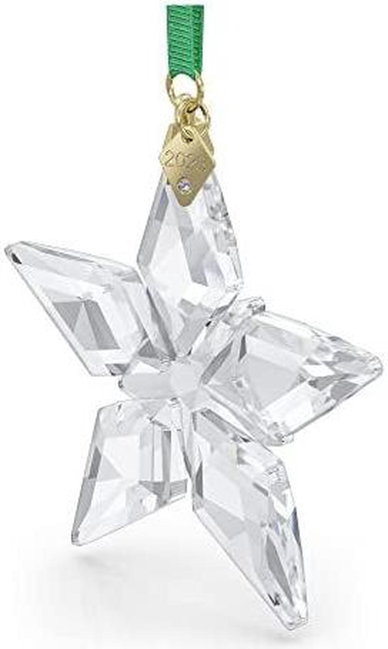 Alt view image 3 of 7 - Swarovski Annual Edition 2023 Ornament, Clear Crystal Star with 97 Facets, Gold-Tone Finished Tag, Part of The Swarovski Annual Edition Collection