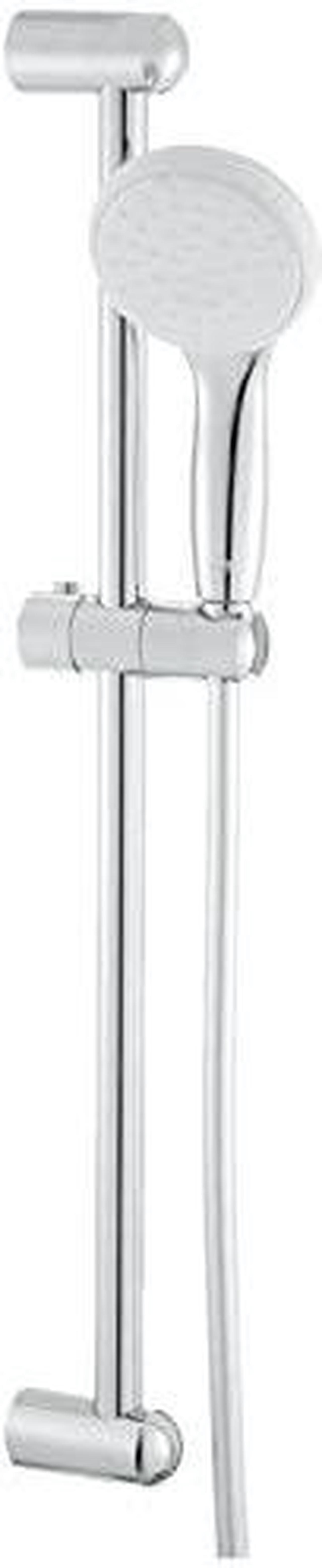 Grohe 2759810E Tempesta Classic 100 Spray Shower Rail Set, Starlight Chrome