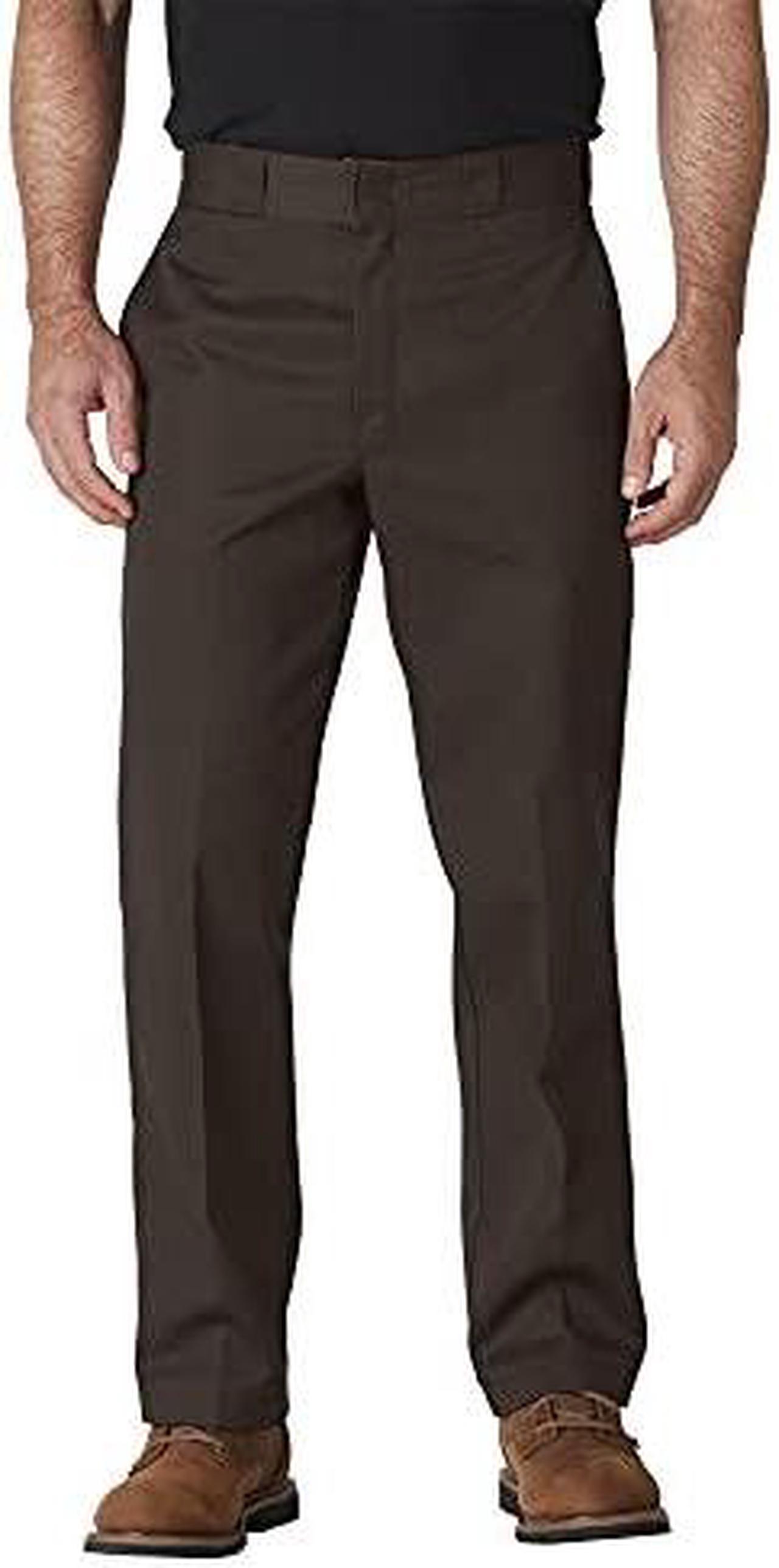 Dickies Men's Original 874 Work Pant Dark Brown 28W x 30L