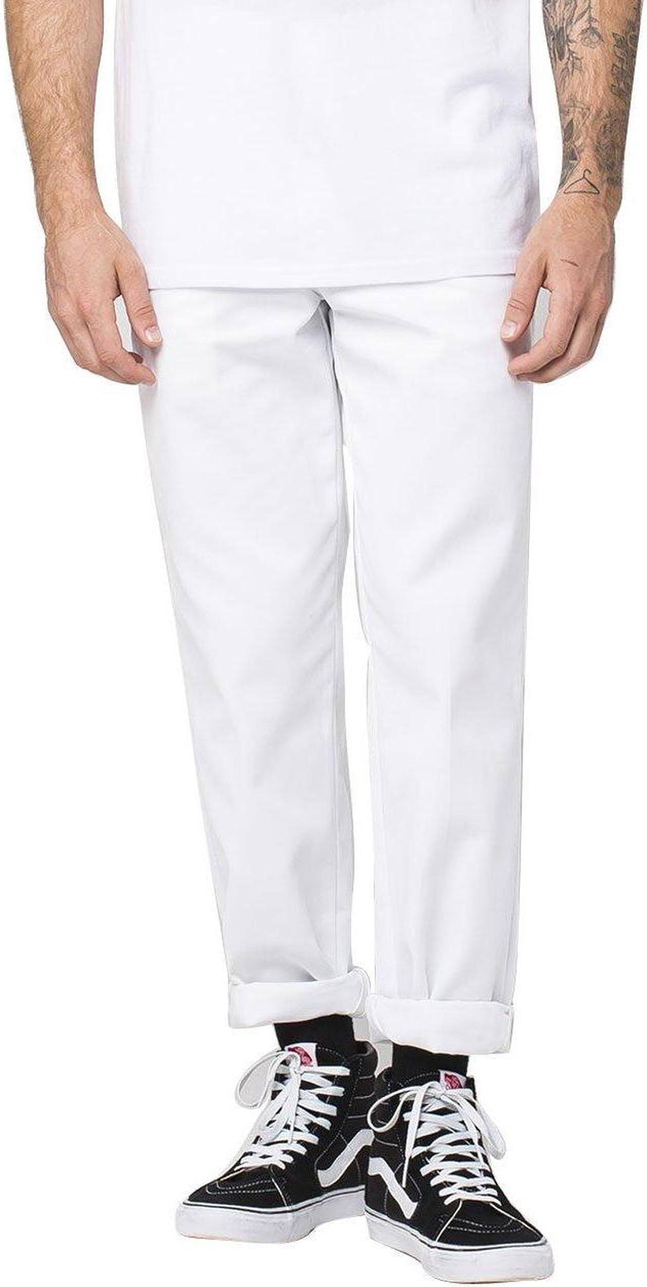 Dickies Men's Original 874 Work Pant, White, 28W x 32L