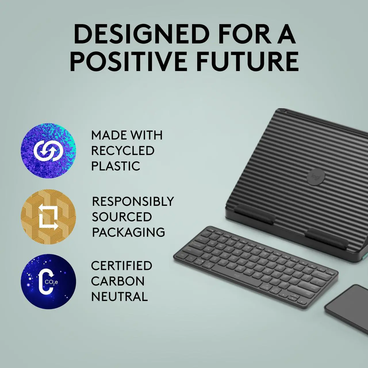 Alt view image 16 of 20 - Logitech Casa Pop Up Desk Work From Home Kit with Laptop Stand (CLASSIC CHIC)