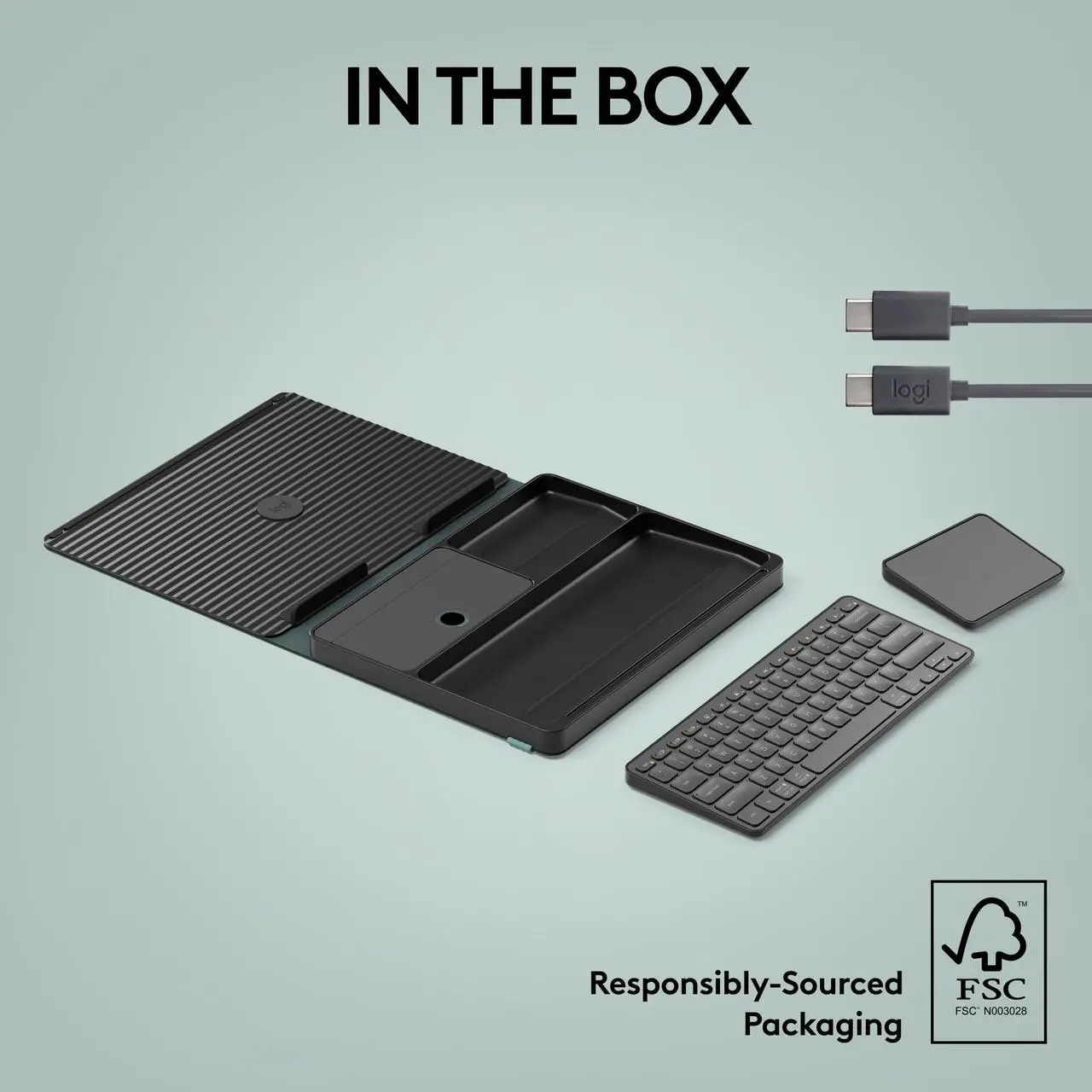 Alt view image 18 of 20 - Logitech Casa Pop Up Desk Work From Home Kit with Laptop Stand (CLASSIC CHIC)