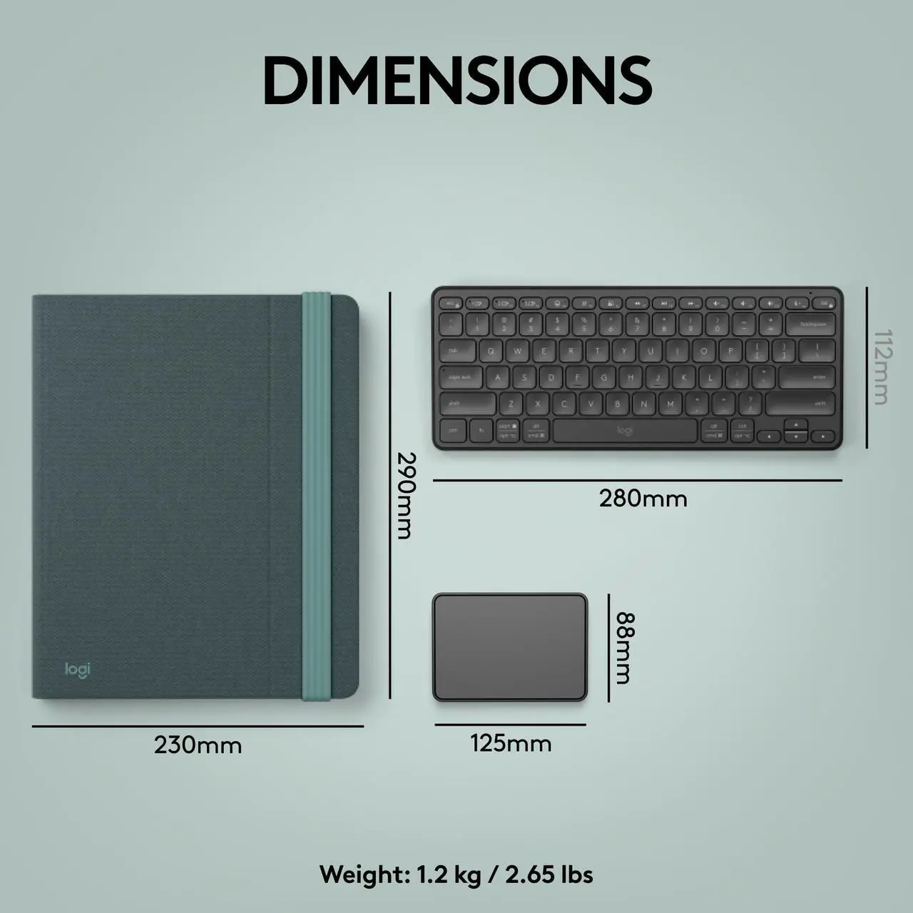 Alt view image 17 of 20 - Logitech Casa Pop Up Desk Work From Home Kit with Laptop Stand (CLASSIC CHIC)