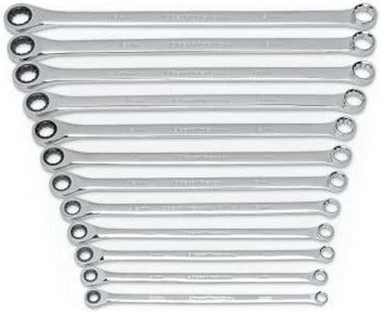 GEAWRENCH 12 Pc. Gearbox XL Ratcheting Wrench Set, Metric - 85988