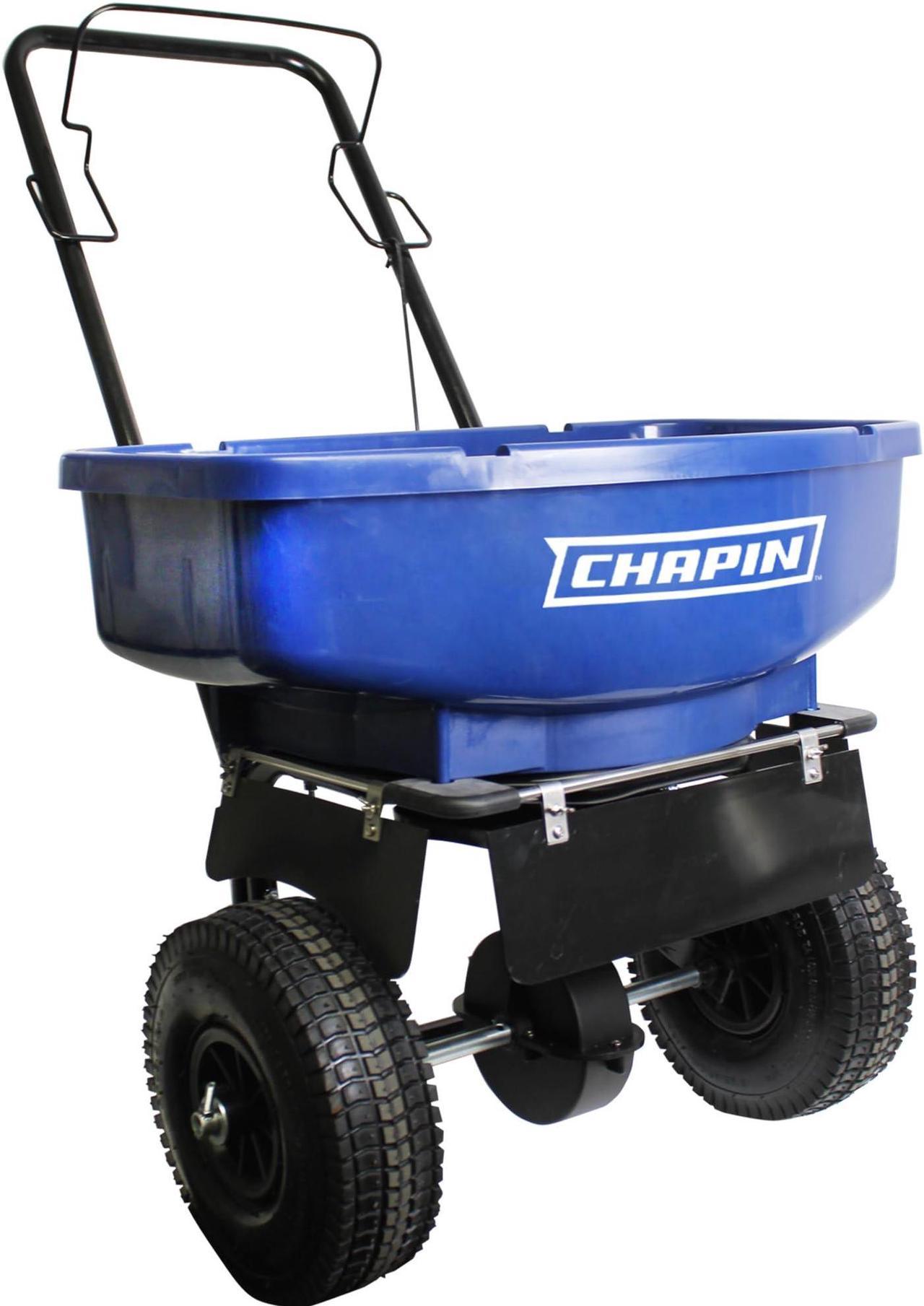 CHAPIN R E 81008A 80LB Residential Salt Spreader, 80 lb