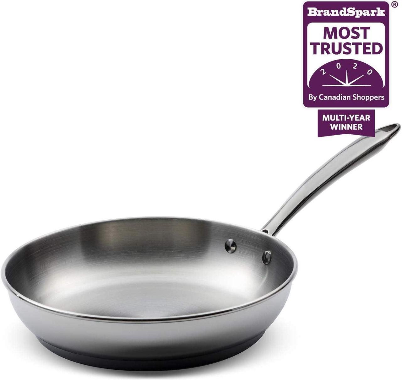 Lagostina Stainless Steel 26cm skillet, Silver