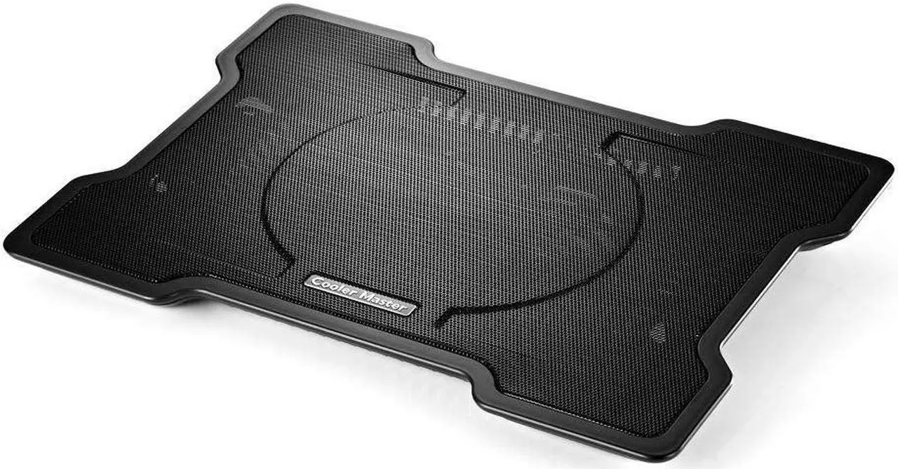 Alt view image 7 of 13 - Cooler Master NotePal X-Slim Ultra-Slim Laptop Cooling Pad with 160 mm Fan R9-NBC-XSLI-GP