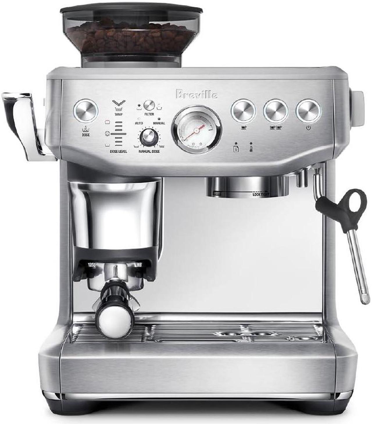 Breville the Barista Express Impress Espresso Machine, Coffee Machine, Coffee Maker, Espresso Maker, BES876BSS - Brushed Stainless Steel