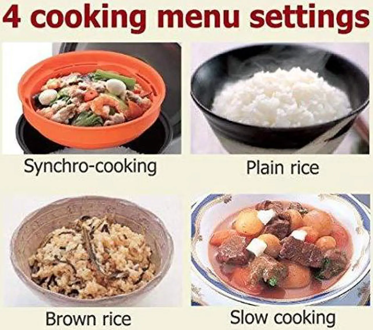 Alt view image 6 of 7 - Tiger JBV-A10U-W 1.1 qt. Multi Functinoal Rice Cooker - White