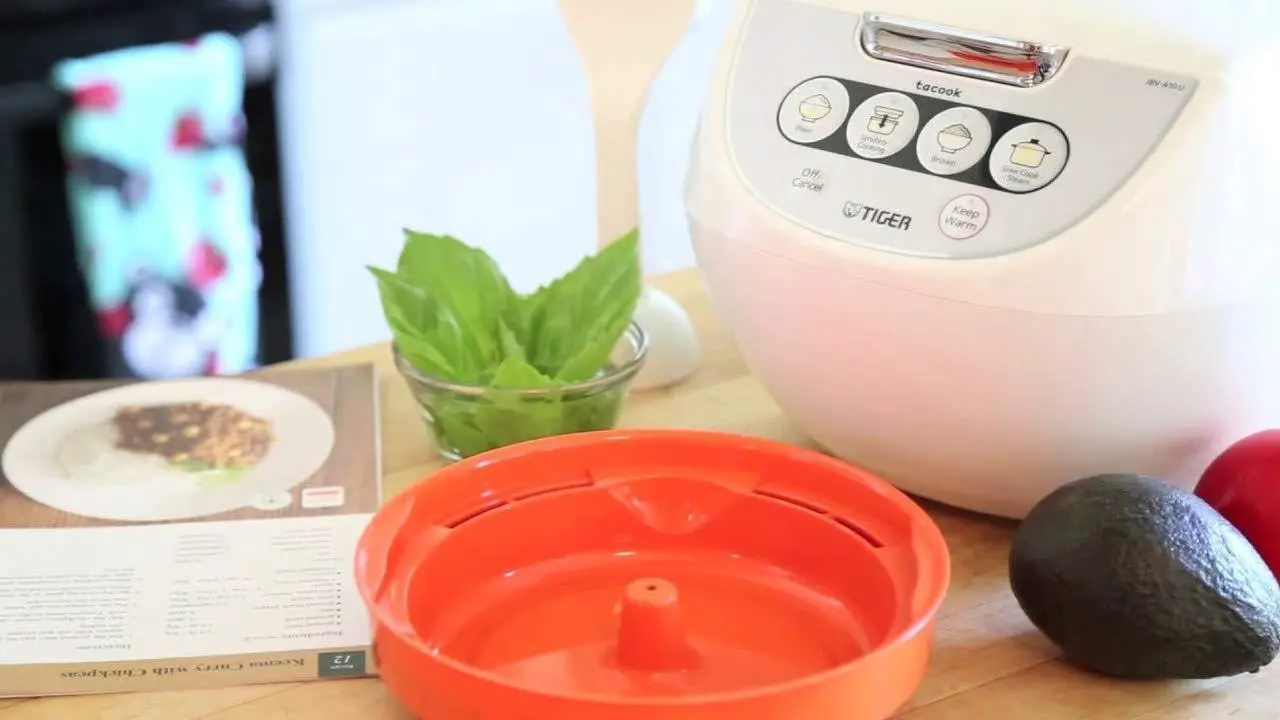 Alt view image 7 of 7 - Tiger JBV-A10U-W 1.1 qt. Multi Functinoal Rice Cooker - White