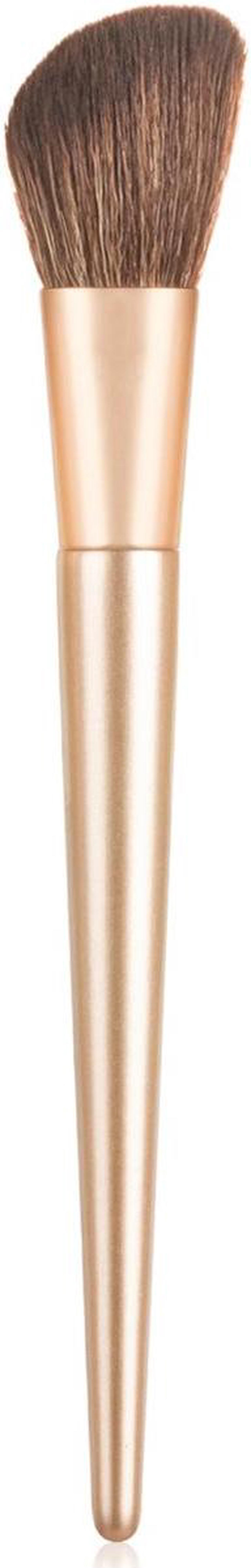 Unique Champagne Gold Blus Brush Beauty Cosmetic Tool