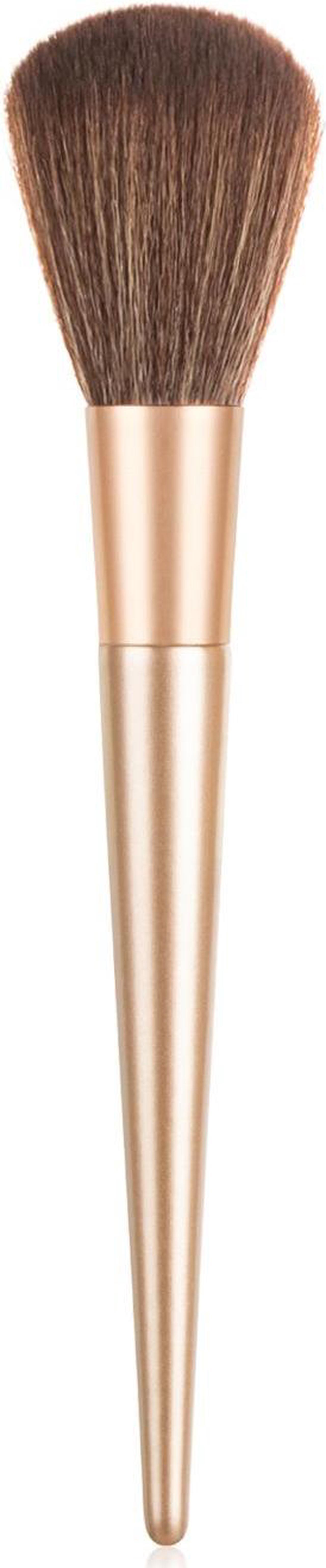 Unique Champagne Gold Powder Brush Beauty Cosmetic Tool