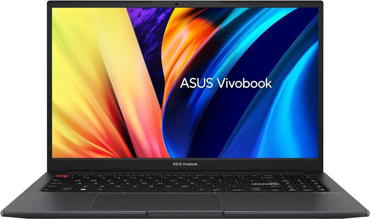 ASUS VivoBook S 15 Slim Laptop, 15.6" FHD Display, AMD Ryzen 5 5600H Processor, AMD Radeon Graphics, 8GB RAM, 512GB SSD, Windows 11 Home, Indie Black, S3502QA-DS51