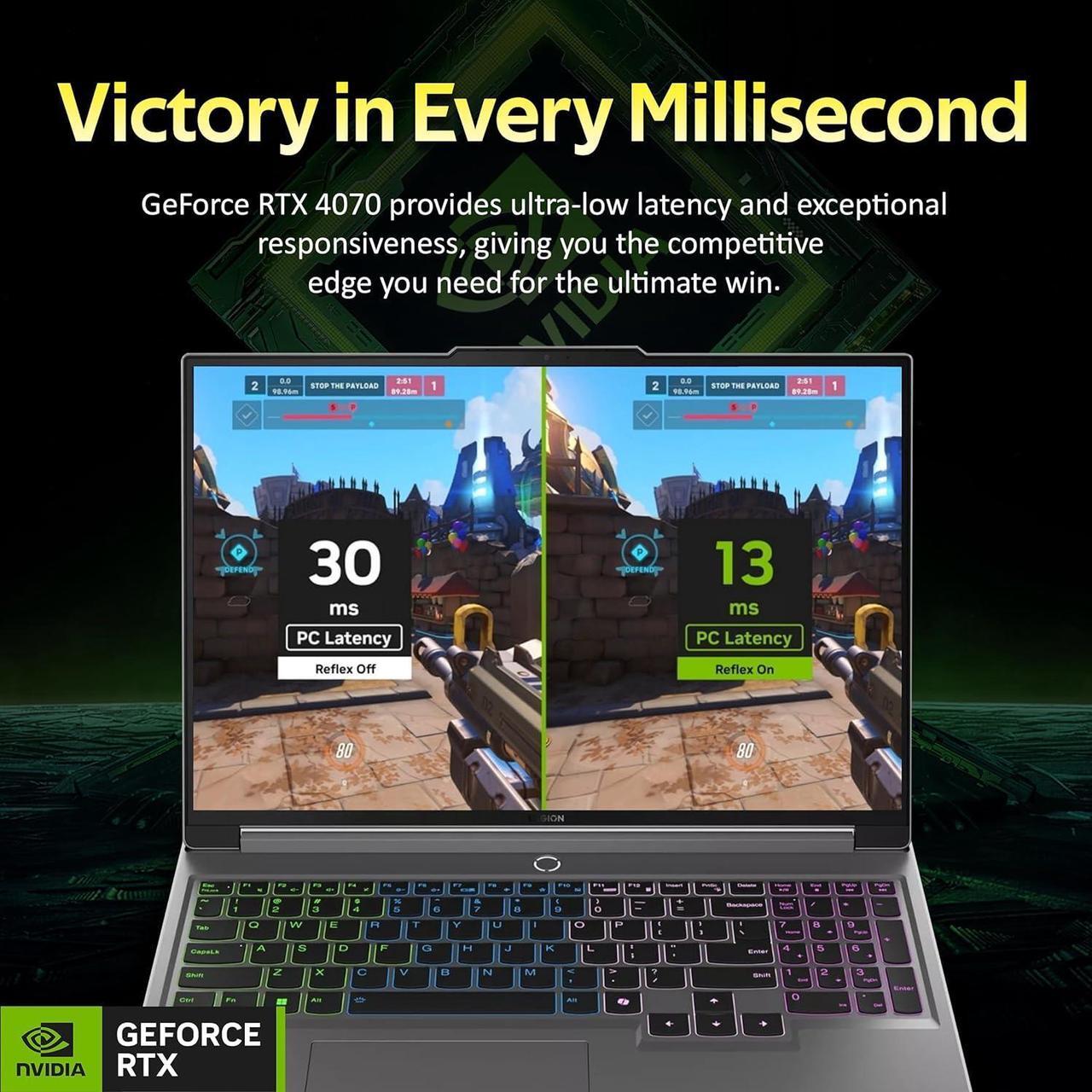 Alt view image 5 of 7 - Lenovo Legion 5 16" WQXGA 165Hz Gaming Laptop, Intel i7-14650HX, NVIDIA GeForce RTX 4070, 64GB DDR5, 2TB SSD, 4-Zone RGB Backlit Keyboard, Wi-Fi 6E, Win 11, Luna Grey, 256GB Docking Station Set