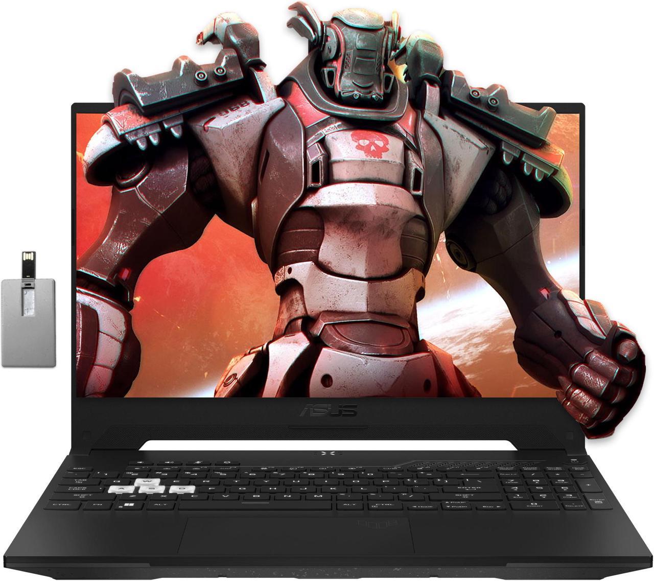 ASUS TUF Dash 15.6" FHD 144Hz Gaming Laptop, Intel 12th Core i7-12650H, NVIDIA GeForce RTX 3070 Graphics 8GB GDDR6, 32GB DDR5 RAM, 1TB PCIe SSD, Backlit Keyboard, Win 11, Black, 32GB USB Card