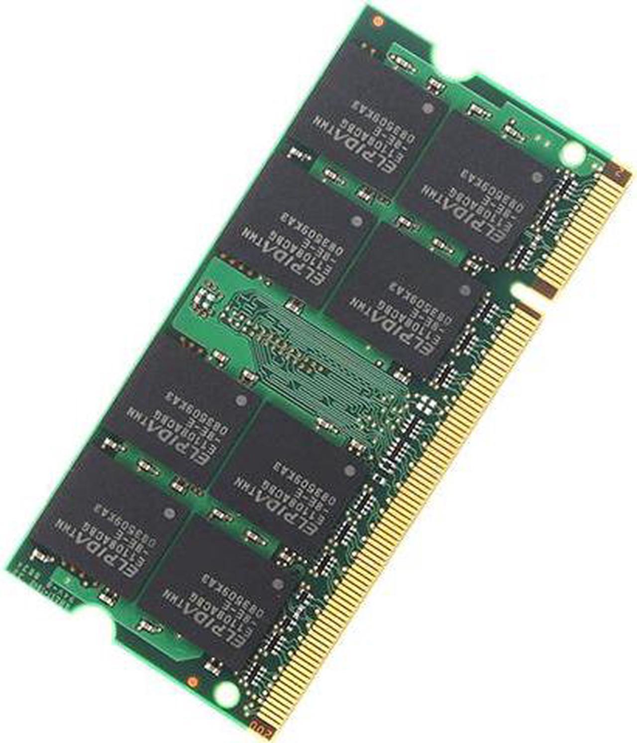 Alt view image 5 of 5 - Rasalas DDR2 PC2-6400 KIT 4GB(2X2GB) DDR2 800MHZ Sodimm DDR2 4GB Kit (2x2GB) PC2 6400S 2RX8 1.8V CL6 RAM Memory Modules for Laptop Computer