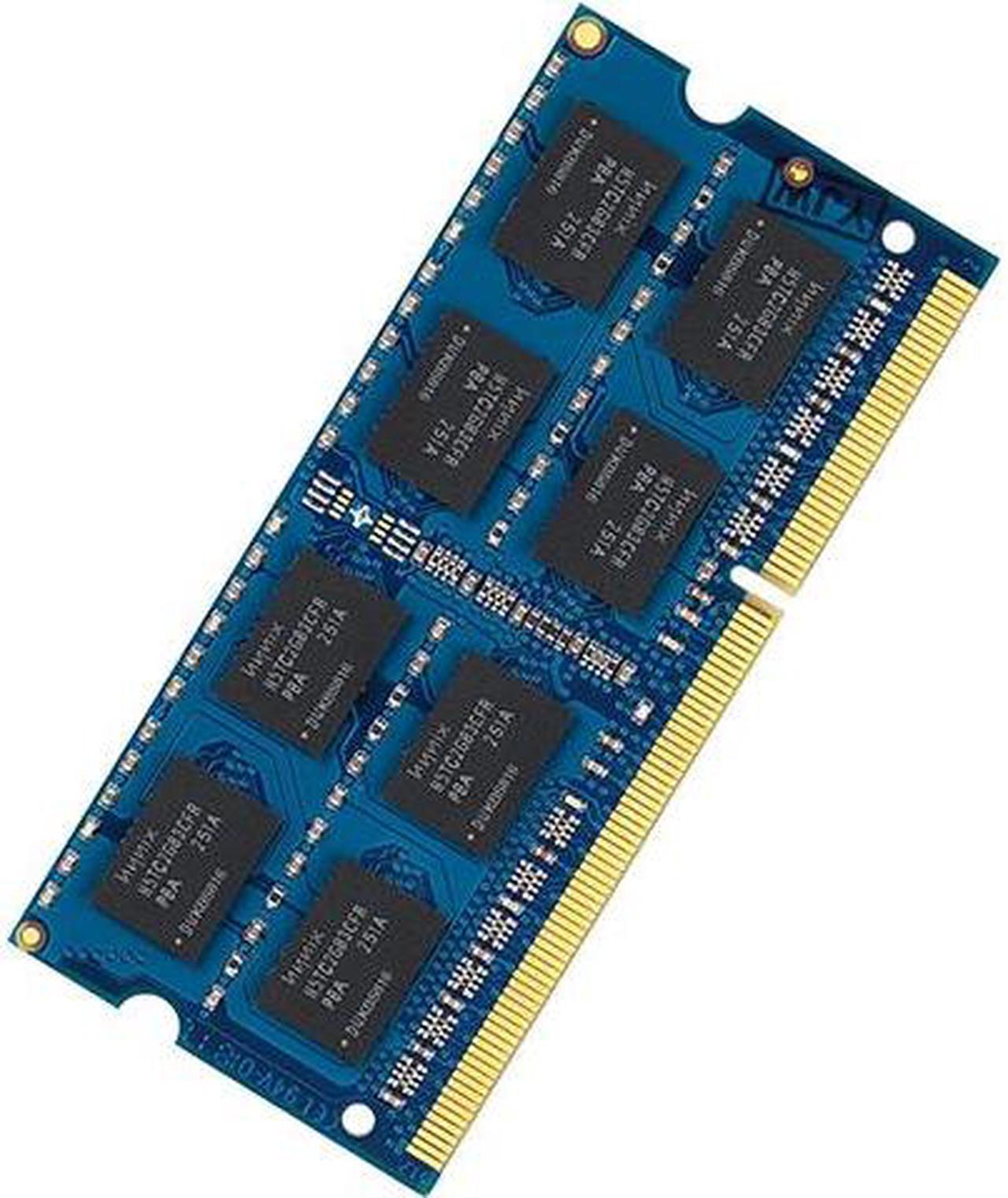Alt view image 5 of 6 - Rasalas 8GB(2X4GB) KIT PC3-8500S 4GB DDR3 1066MHz Sodimm 2RX8 1.5V CL7 Laptop RAM Memory for iMac Inter Mould BLUE RAM