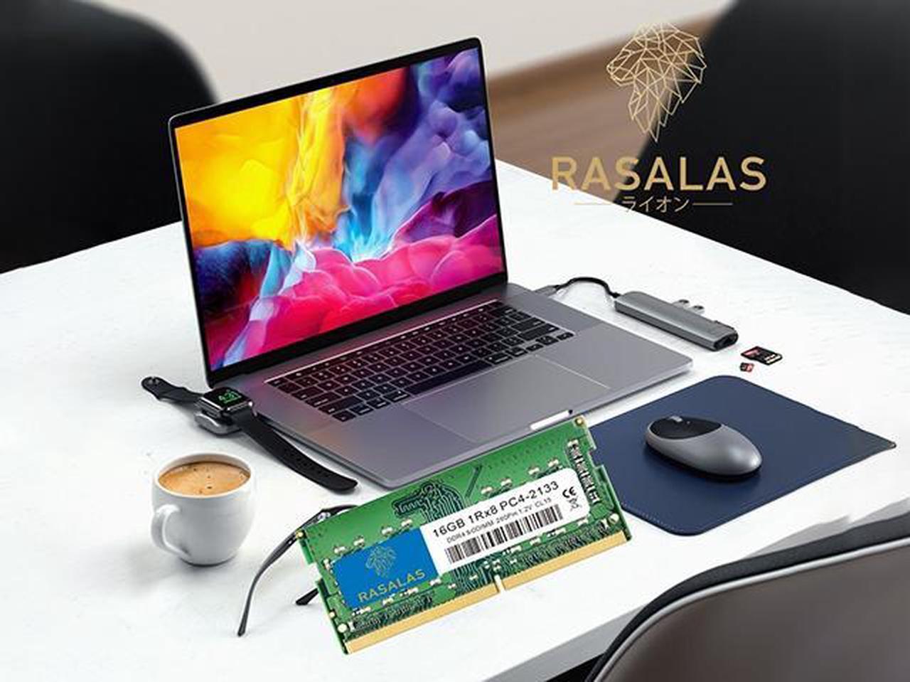 Alt view image 5 of 7 - Rasalas 4GB DDR4 2133MHz PC4-17000S Unbuffered Non-ECC 1.2V CL15 1Rx8 Dual Rank 260 Pin SODIMM Laptop/Notebook Memory Module Upgrade 4GB green