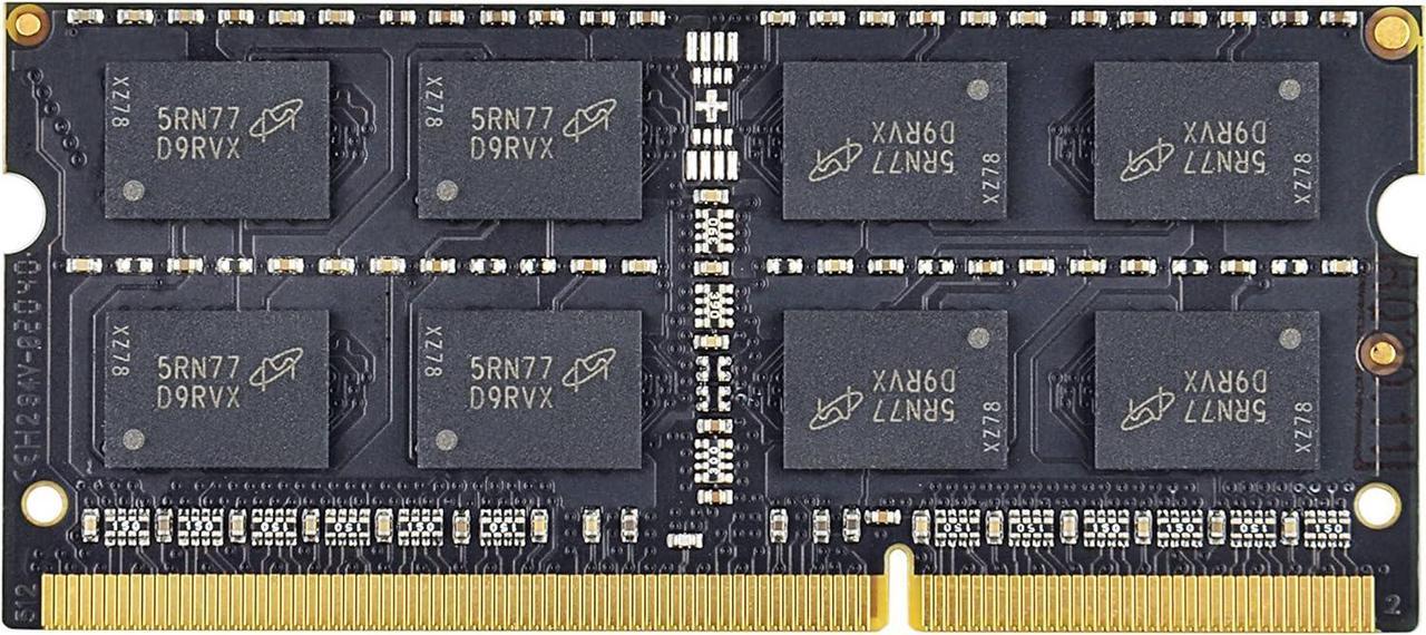 Alt view image 6 of 6 - Rasalas 16GB 2x 8GB DDR3-1600 1600MHz PC3L-12800S 12800 Non-ECC Unbuffered 1.35V CL11 2Rx8 Dual Rank SODIMM Laptop Memory RAM Memory