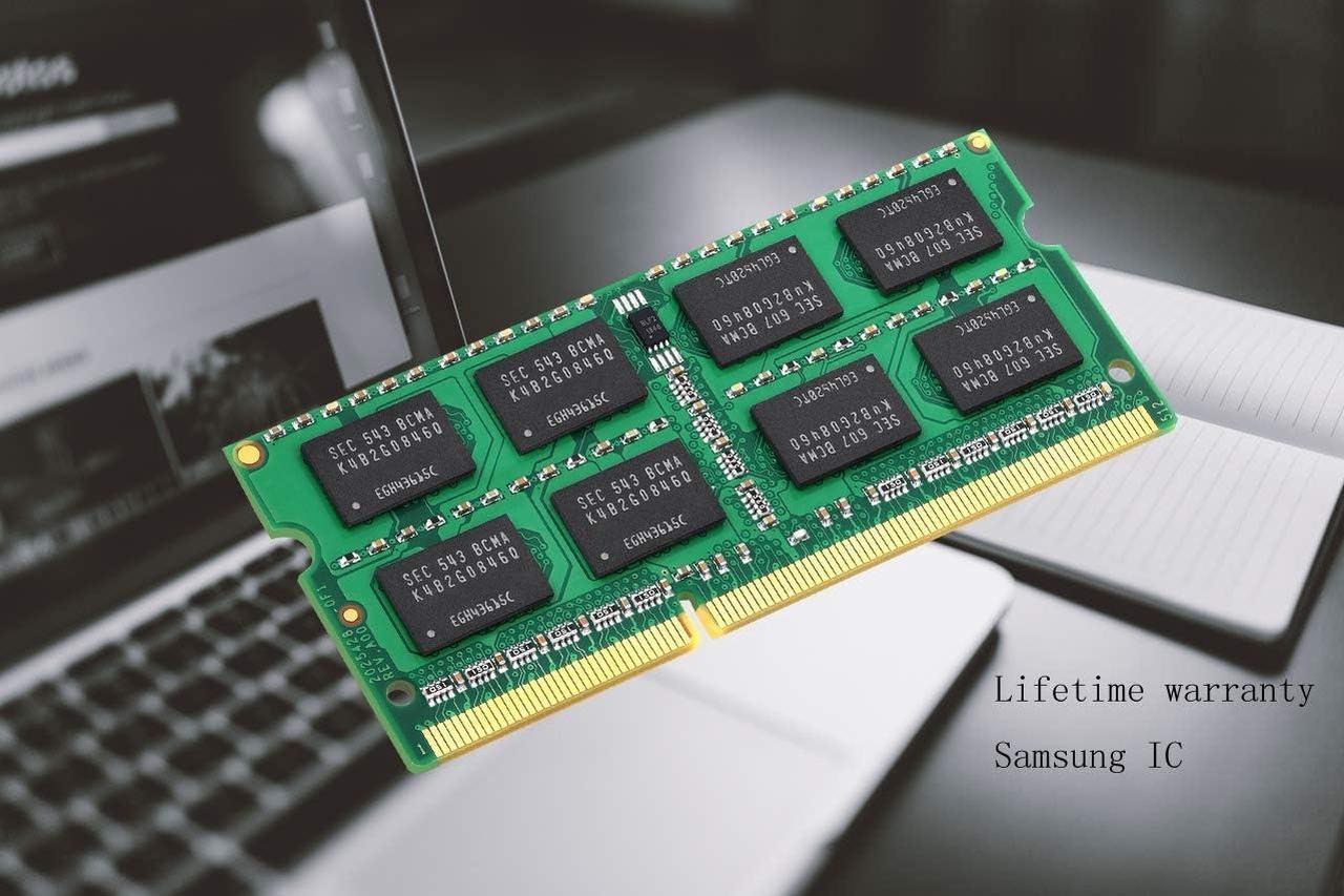 Alt view image 3 of 7 - Rasalas 4GB DDR3 PC3-12800 DDR3 1600MHz SODIMM Memory Module PC3L 12800S DDR3 1600 2Rx8 1.35V CL11 Notebook RAM Memory Modules for Intel AMD and Mac Computers