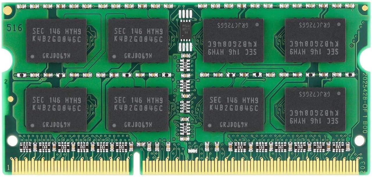 Alt view image 6 of 7 - Rasalas 4GB DDR3 PC3-12800 DDR3 1600MHz SODIMM Memory Module PC3L 12800S DDR3 1600 2Rx8 1.35V CL11 Notebook RAM Memory Modules for Intel AMD and Mac Computers