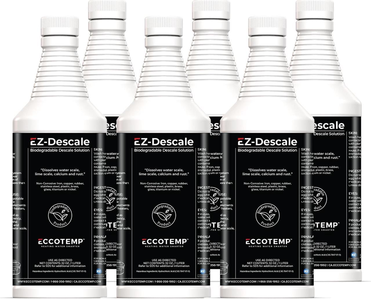 Eccotemp Systems Descaler Solution 32 oz. (6 Pack)