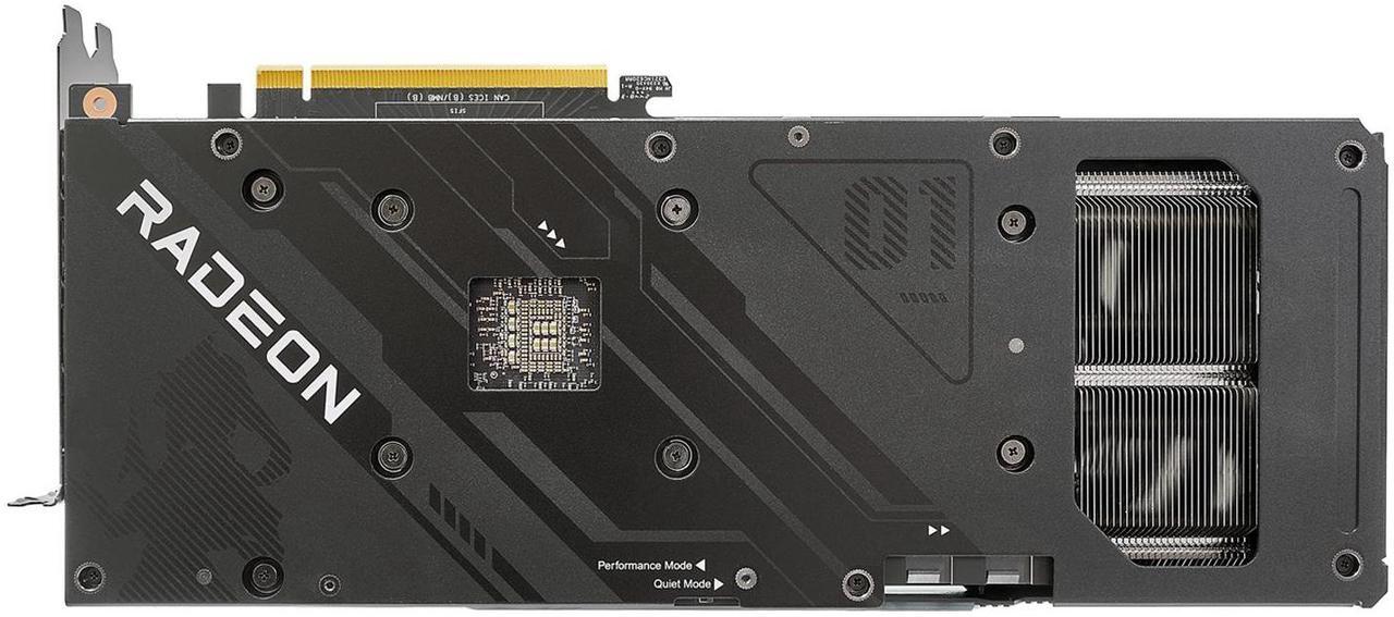 Alt view image 4 of 5 - ASUS ATS Gaming RX 7800 XT OC Edition 16GB GDDR6 (PCIe 4.0, 16GB GDDR6, HDMI 2.1, DisplayPort 2.1) ATS-RX7800XT-O16G