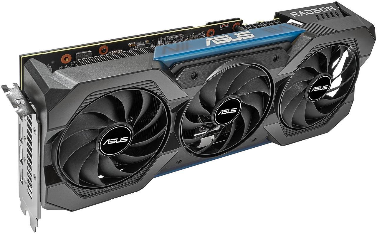 Alt view image 3 of 5 - ASUS ATS Gaming RX 7800 XT OC Edition 16GB GDDR6 (PCIe 4.0, 16GB GDDR6, HDMI 2.1, DisplayPort 2.1) ATS-RX7800XT-O16G