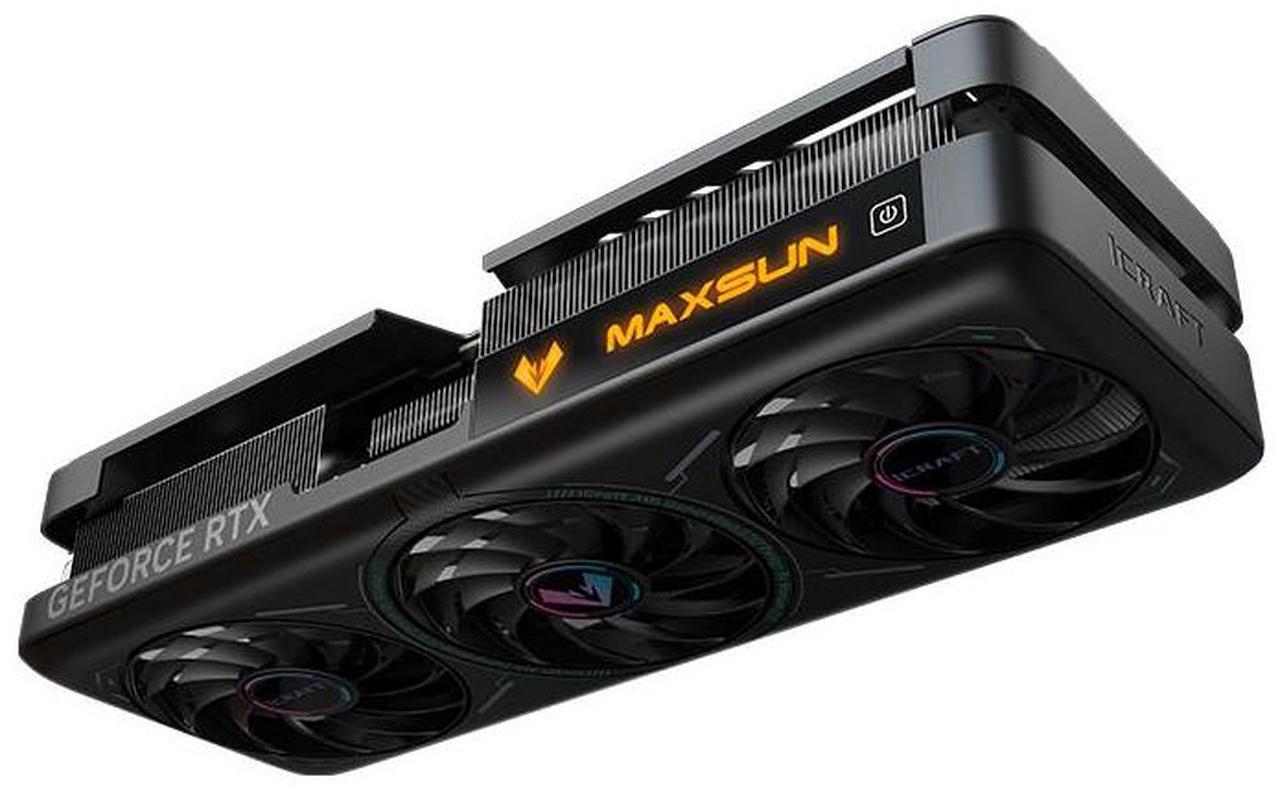 Alt view image 3 of 5 - MAXSUN GeForce RTX 5080 iCraft OC 16G Graphics Card, 256-bit GDDR7, PCI Express 5.0 x16, DLSS 4 Video Card