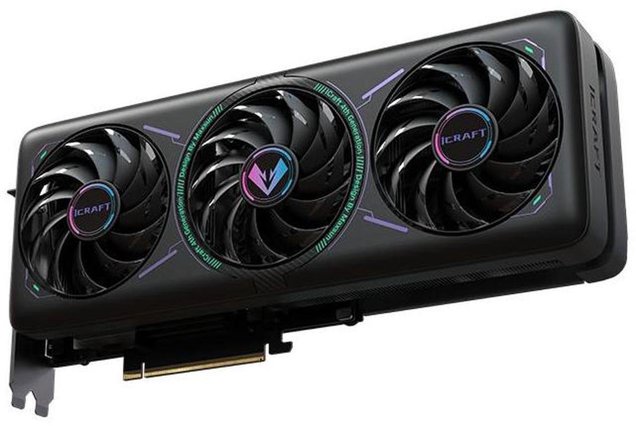 Alt view image 2 of 5 - MAXSUN GeForce RTX 5080 iCraft OC 16G Graphics Card, 256-bit GDDR7, PCI Express 5.0 x16, DLSS 4 Video Card