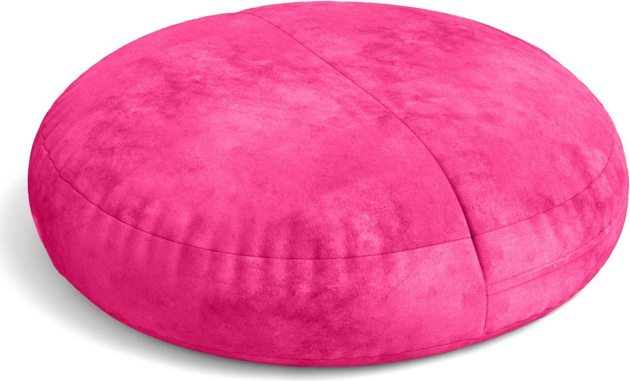 Main image of Jaxx 4 ft Cocoon Kids Bean Bag, Fuchsia