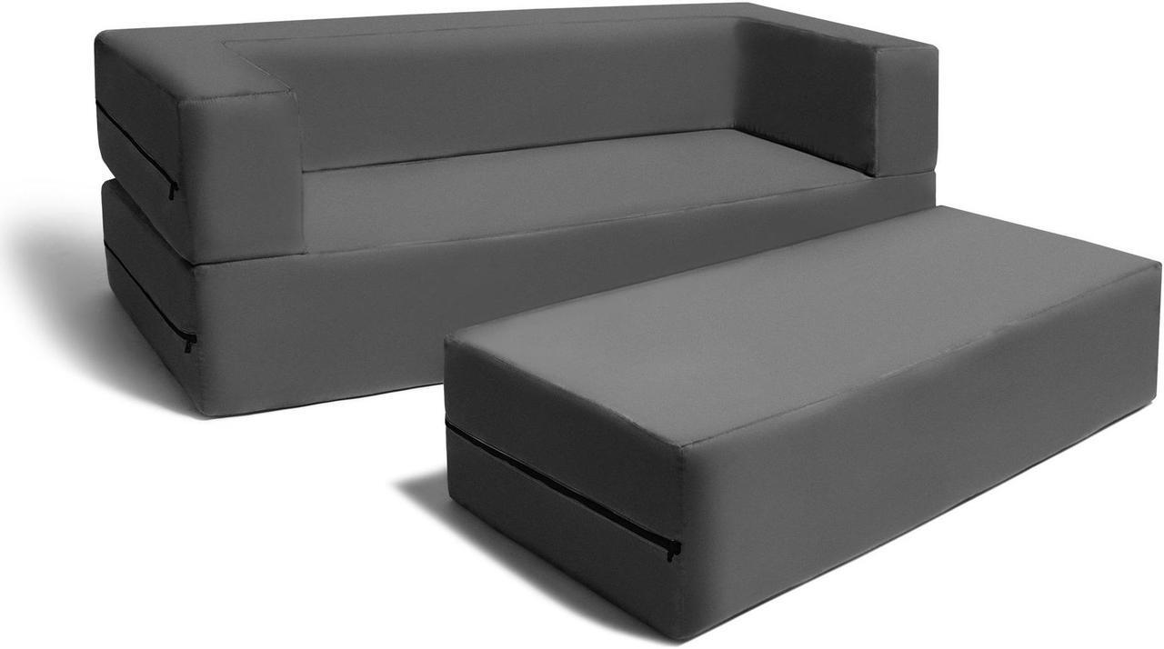 Main image of Jaxx Alon Daybed / Fold-Out Queen-Size Mattress - Premium Chenille, Plum