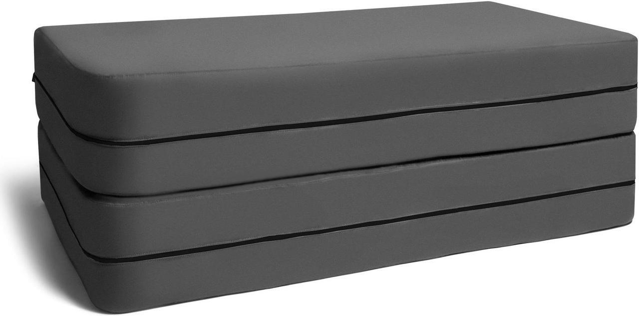 Alt view image 3 of 7 - Jaxx Alon Daybed / Fold-Out Queen-Size Mattress - Premium Chenille, Plum