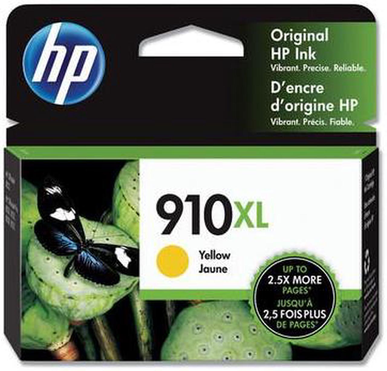 Alt view image 8 of 8 - HP 910XL Yellow High Yield Ink Cartridge (3YL64AN#140) print up to 825 pages