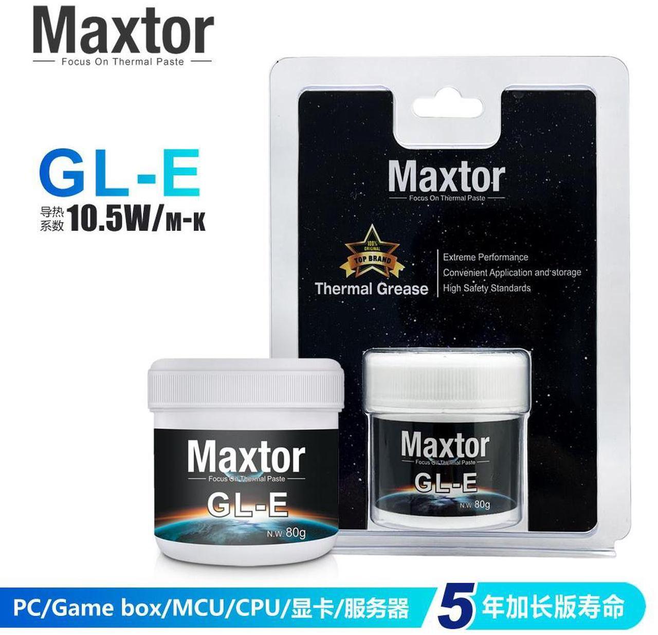 Alt view image 3 of 7 - Maxtor Thermal GLE Thermal Paste 10.5W/mk 50g - Multi-Device Thermal Grease for PC/CPU/PS4 Cooling, Game Consoles, MCU & Computer Heatsink Maintenance
