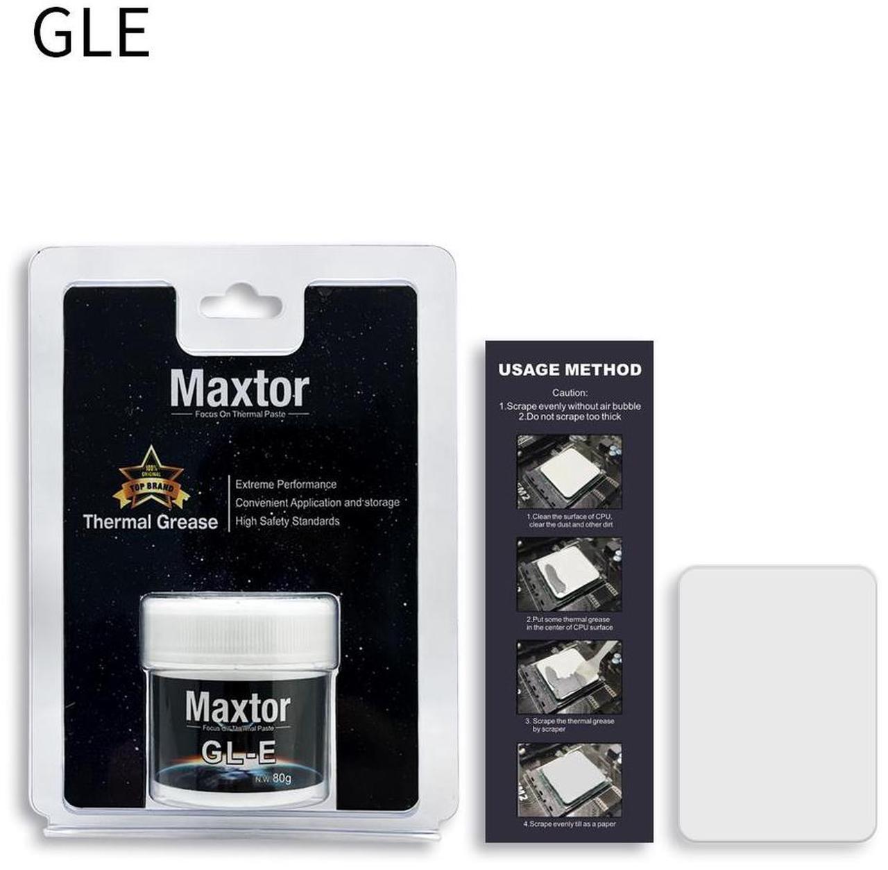 Main image of Maxtor Thermal GLE Thermal Paste 10.5W/mk 50g - Multi-Device Thermal Grease for PC/CPU/PS4 Cooling, Game Consoles, MCU & Computer Heatsink Maintenance
