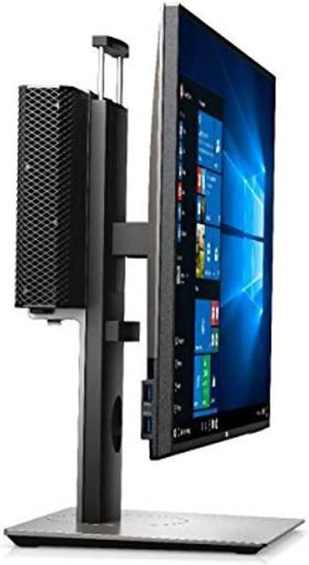 Alt view image 4 of 4 - Dell MFS18 Compact Micro Form Factor All-in-One Stand supports 19" to 27" Dell Ultra Sharp and P models