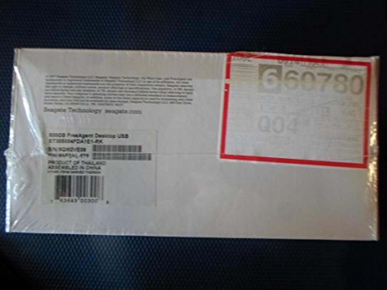 Alt view image 4 of 5 - Seagate FreeAgent 500 GB 3.5-Inch USB 2.0 Hard Drive ST305004FDA1E1-RK