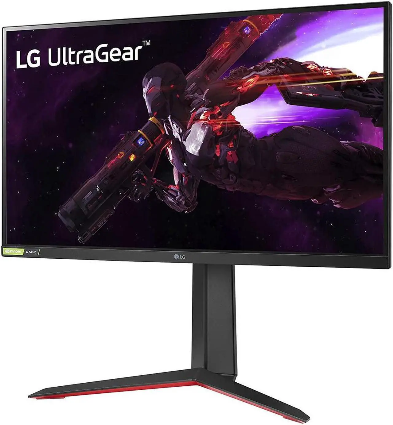 Alt view image 2 of 5 - LG 27-inch QHD 165Hz 1ms Nano IPS Gaming Monitor with G-SYNC/FreeSync